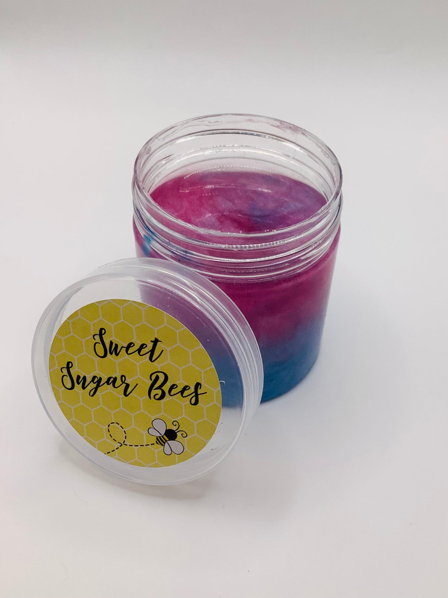 Cotton Candy Swirl Slime 4oz